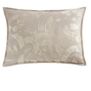 Hotel Collection Brushwork STANDARD Shams Light Pewter